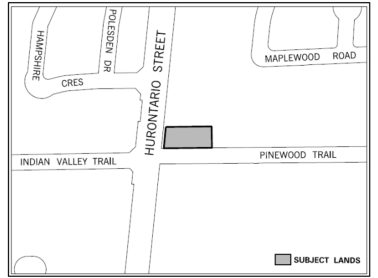 Location of the proposal