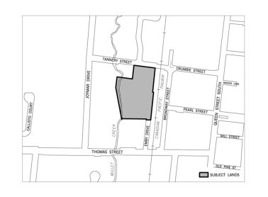 Location of the proposal