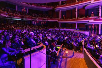 Living Arts Centre audience