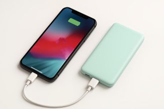 charging phone with power bank