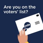 Illustration for the 2026 Municipal Election. Are you on the voters' list?