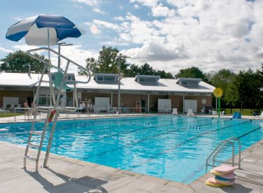 Image of an outdoor pool.