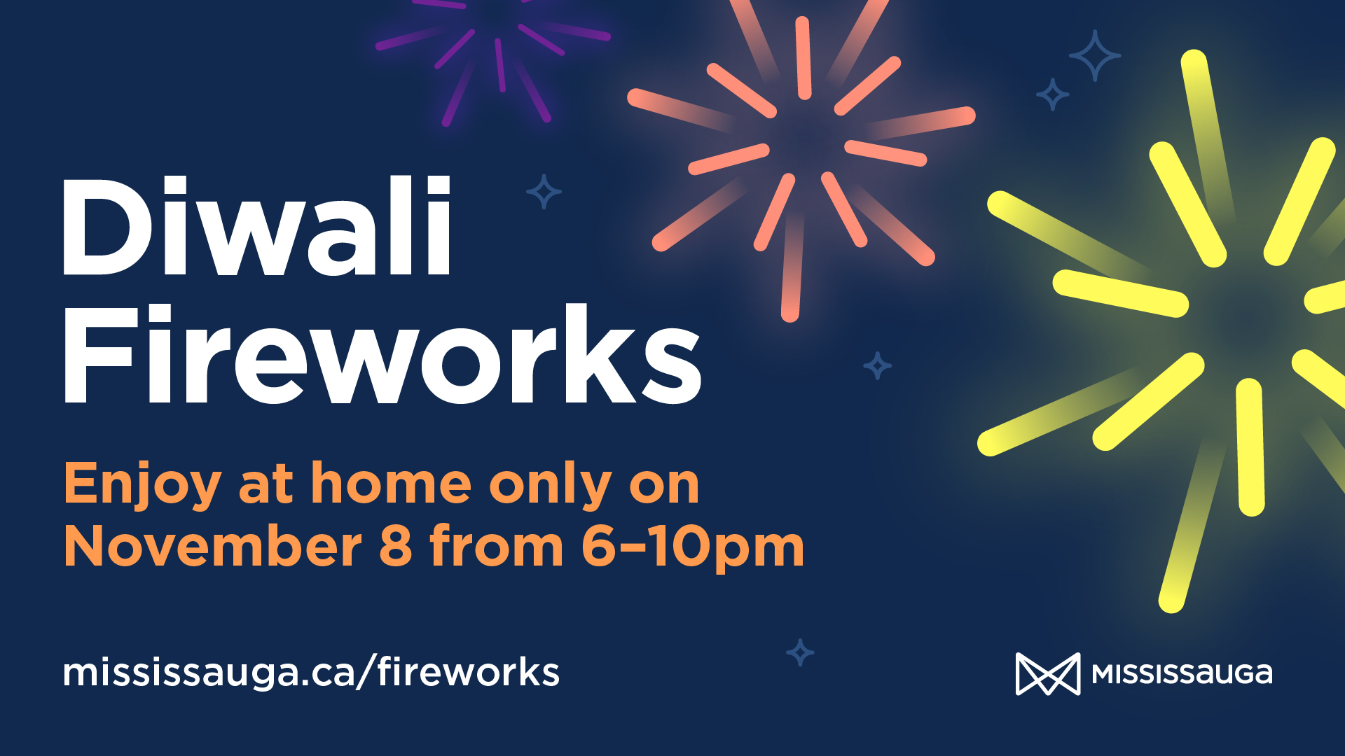 Diwali Fireworks are only allowed on November 8 from 6 to 10 pm
