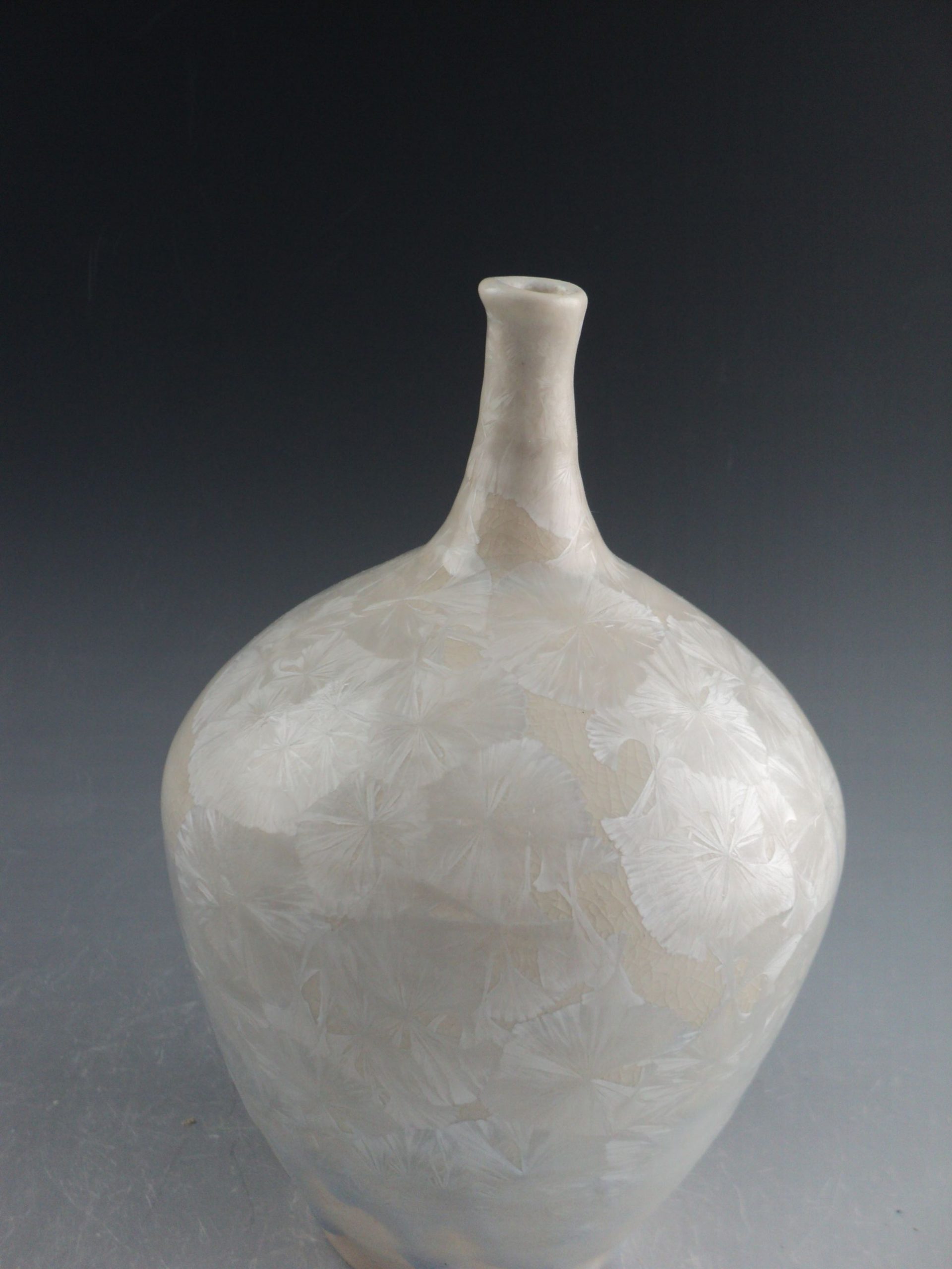 A ceramic vase.