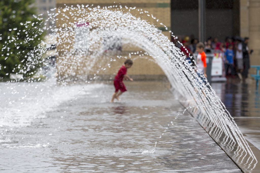 Celebration Square wadding pool