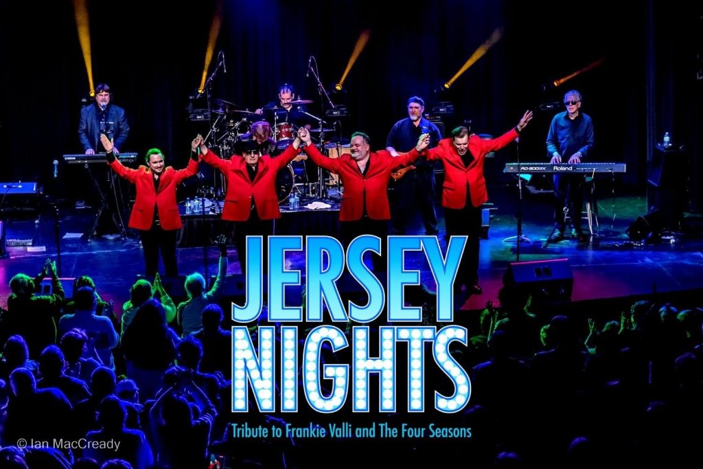 Jersey Nights performers on stage