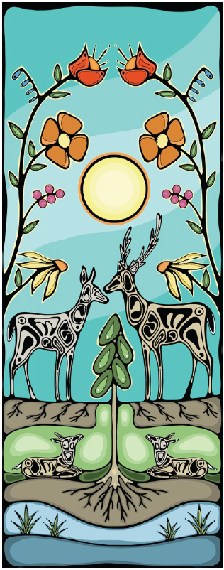 deer banner