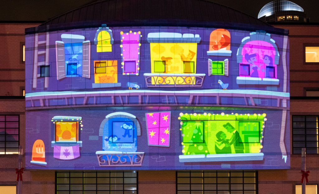 projection mapping artwork