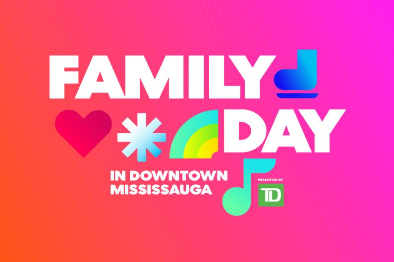 graphic text of family day downtown 2026