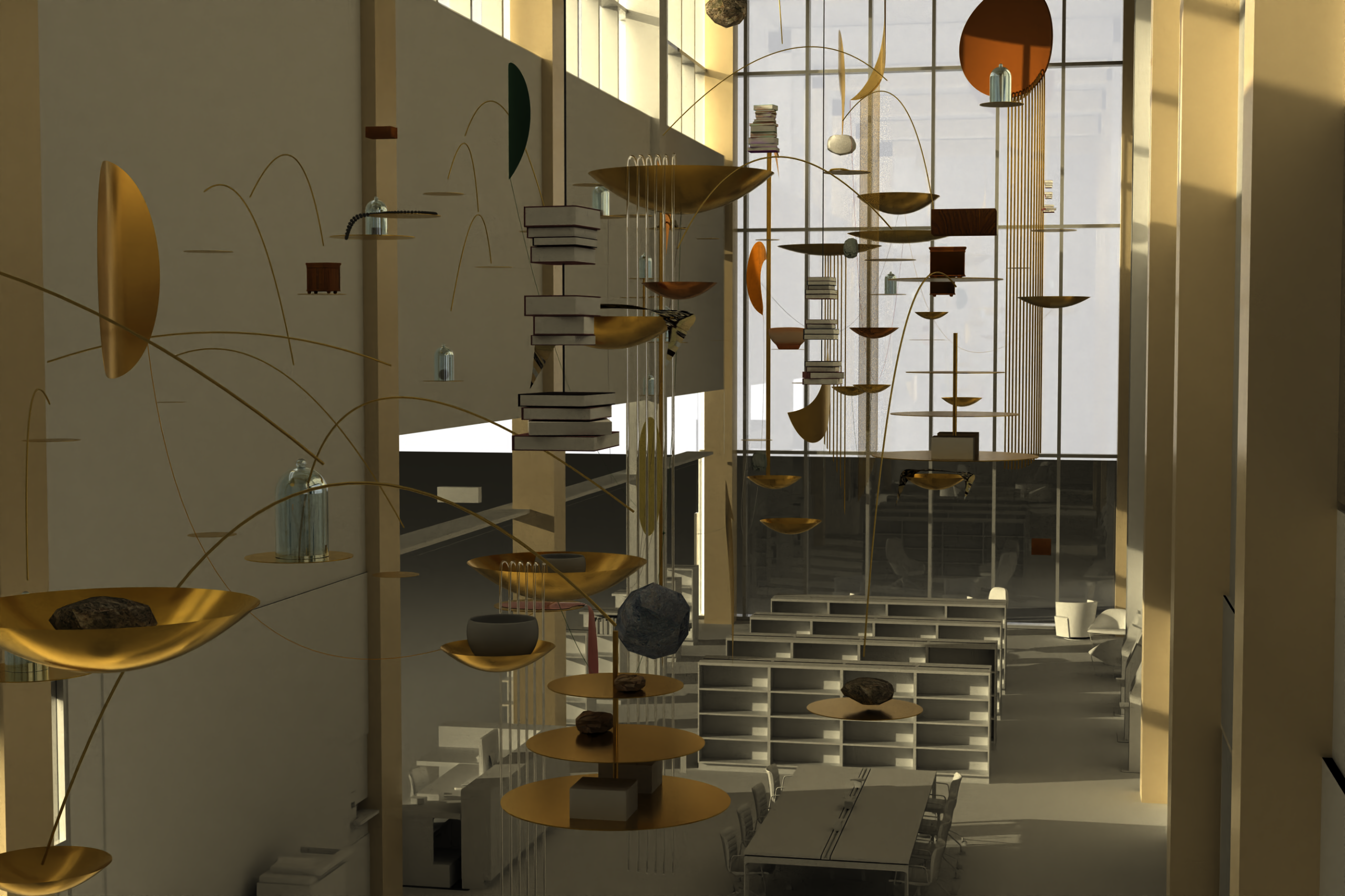 Rendering of future artwork