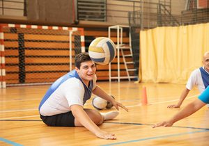 Parasport Sitting Volleyball Try it