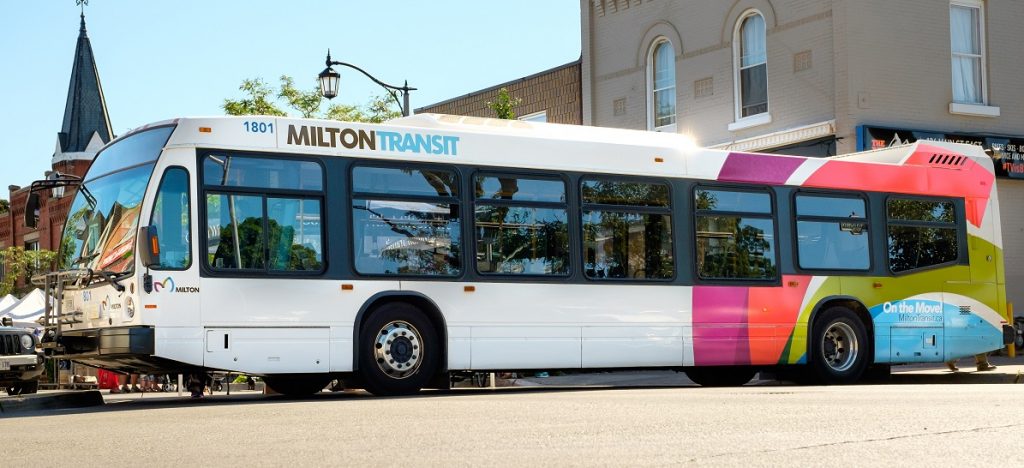 This is one of Milton Transit's buses.
